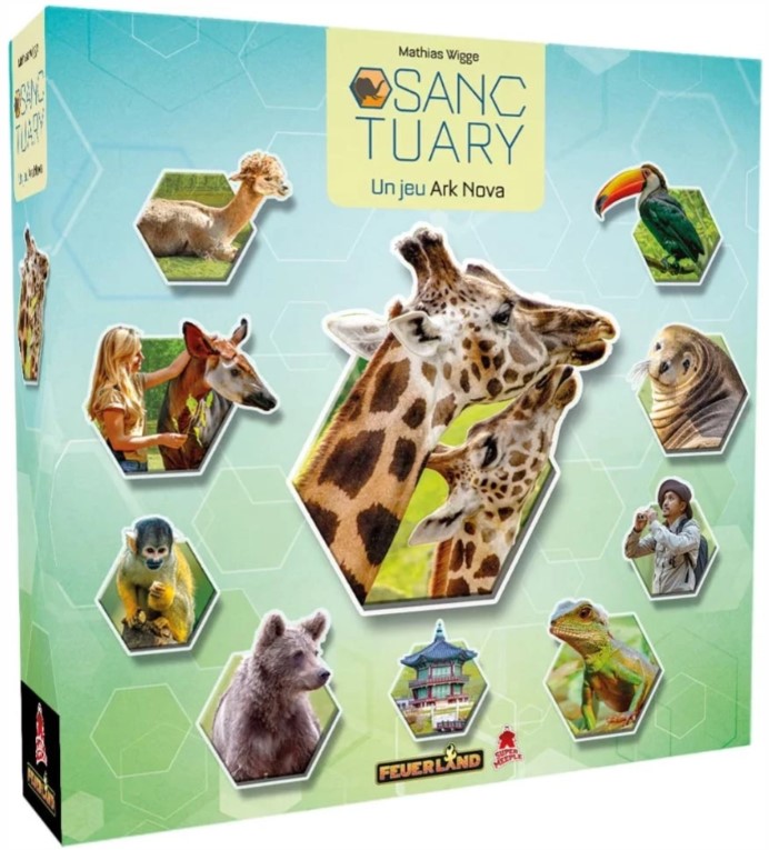 Jeudice - Feuerland - Super Meeple - Sanctuary - Jeu de Société