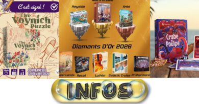 Jeudice - Trois infos jeu de société - Semaine 07 - Février