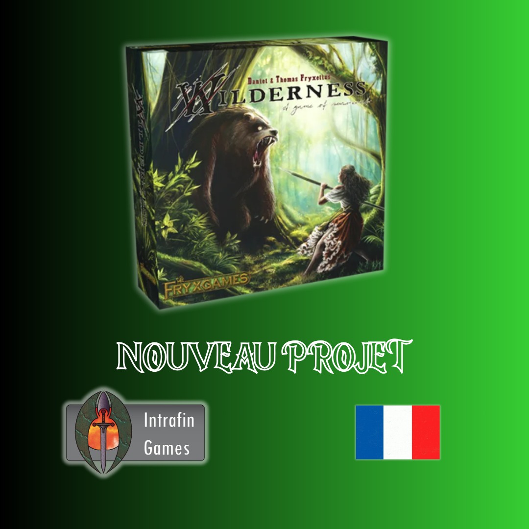 jeudice - intrafin - Fryxgames - Wilderness - Jeu de Société