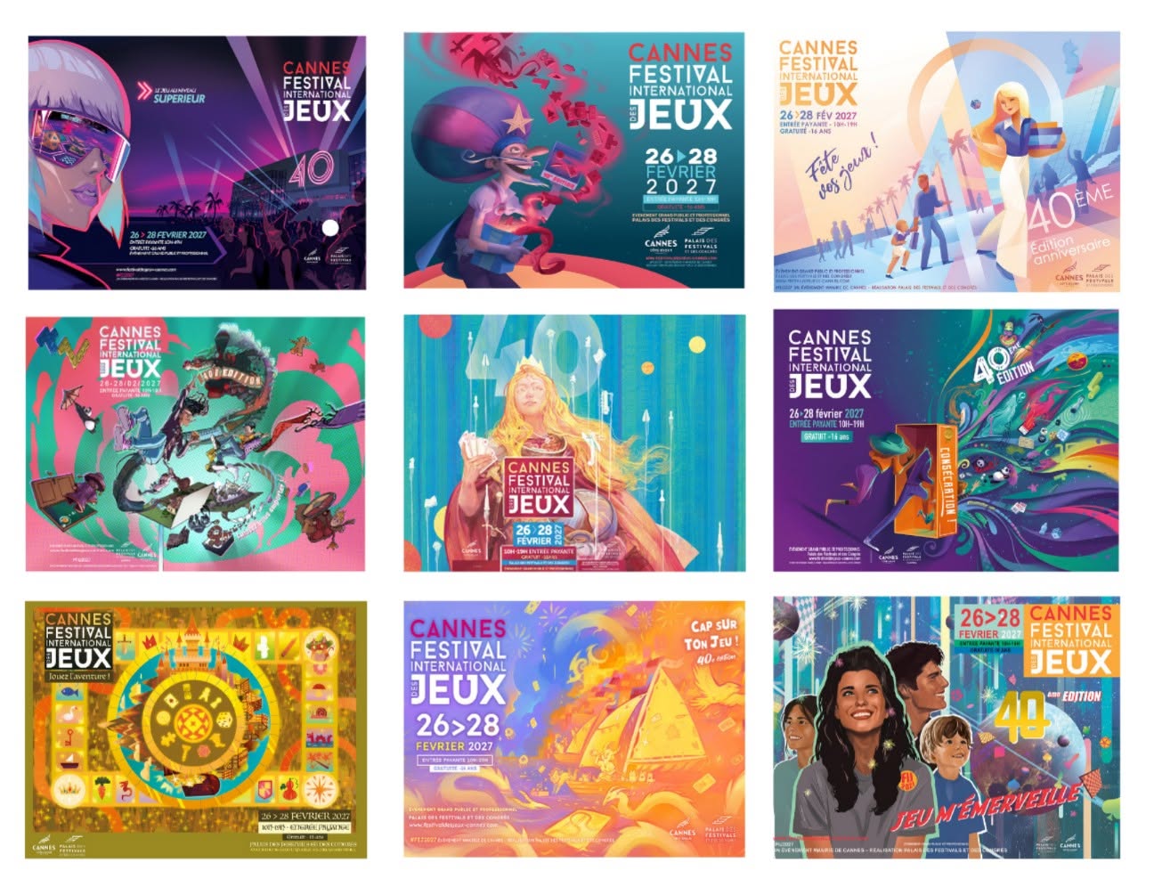 Jeudice - FIJ - Affiches