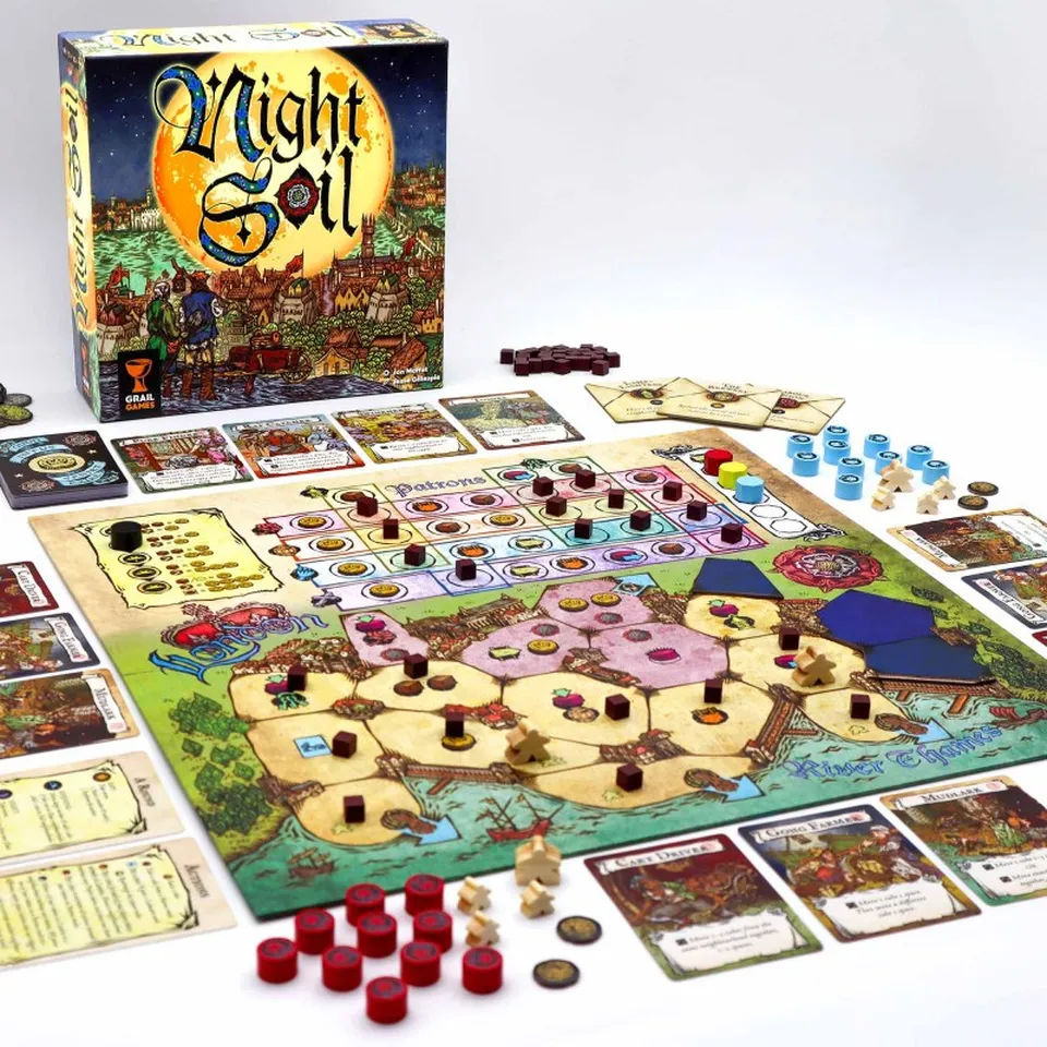 Jeudice - Grail Games - Night Soil - Jeu de Société - Expert