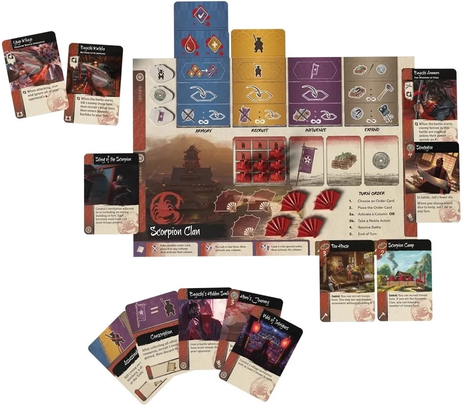 Jeudice - Office Dog - Asmodee - Gunsen : La Bataille de Toshi Ranbo - Initié