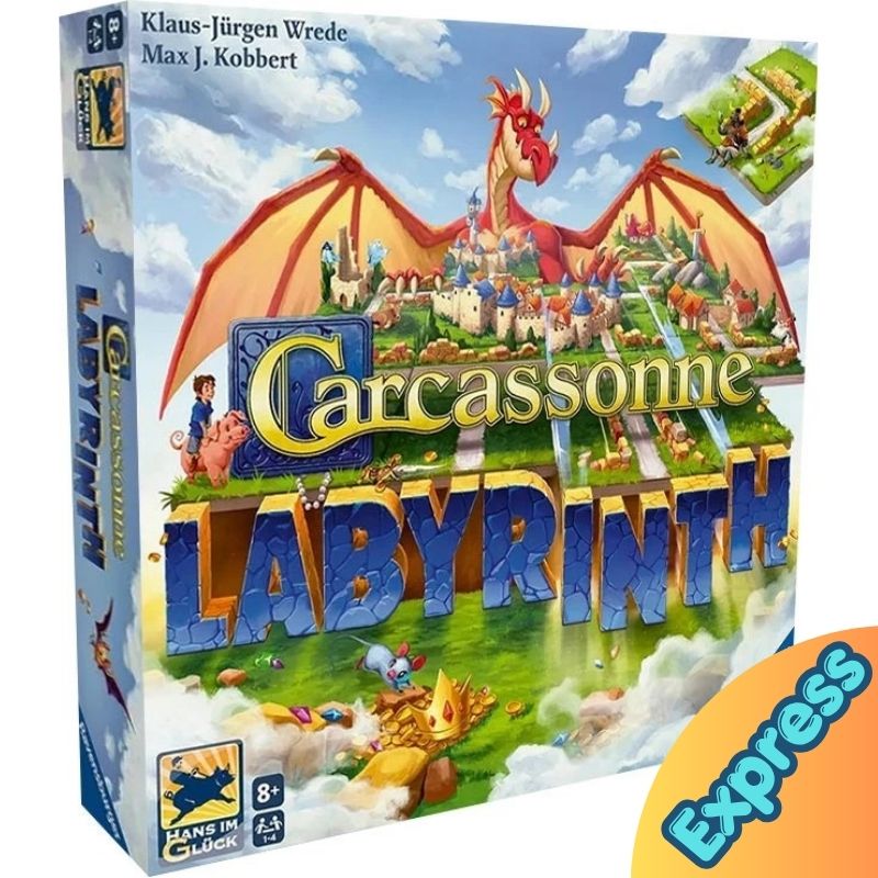 Jeudice - Ravensburger - Carcassonne Labyrinth - Familial