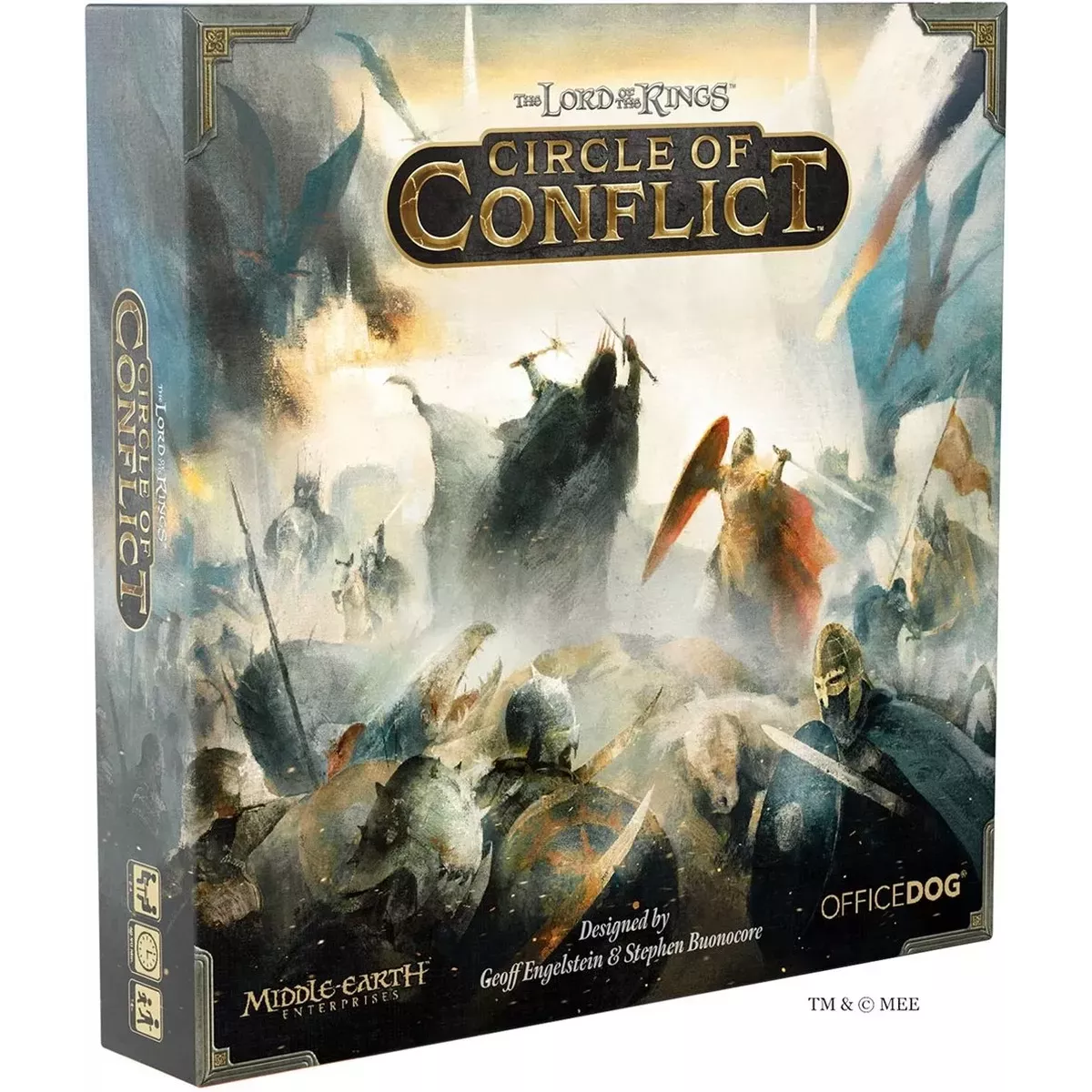 Jeudice - Asmodee - OfficeDog - Le Seigneur des Anneaux : Cercle du Conflit