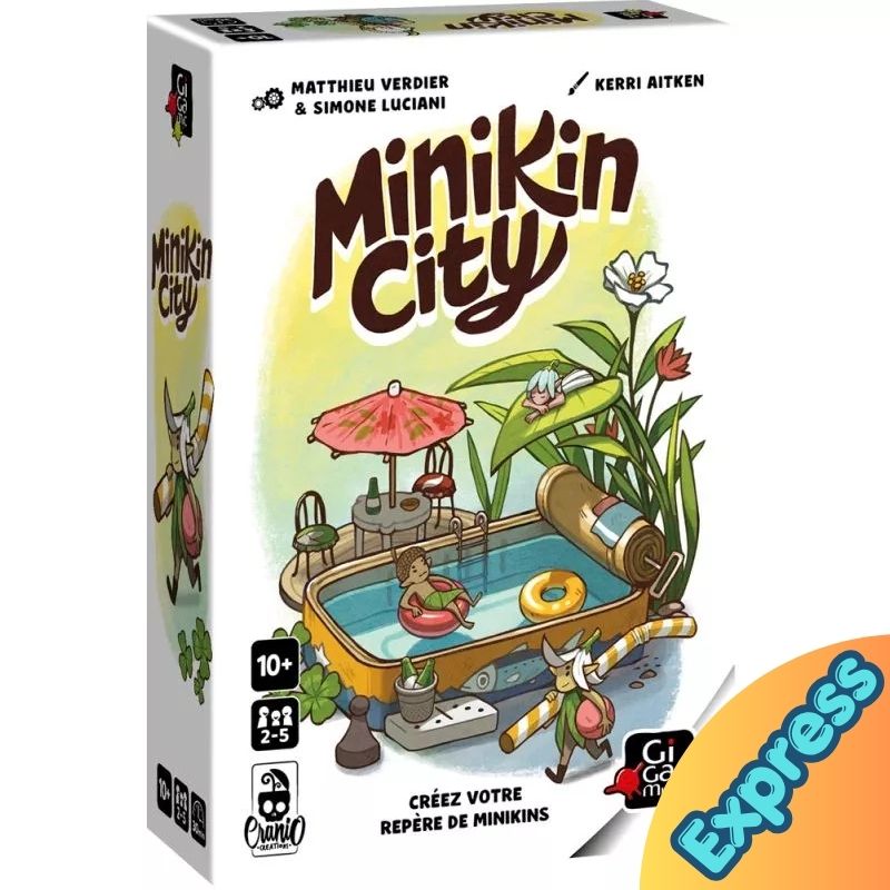 Jeudice - Gigamic - Minikin City - Jeu de Société - Familial