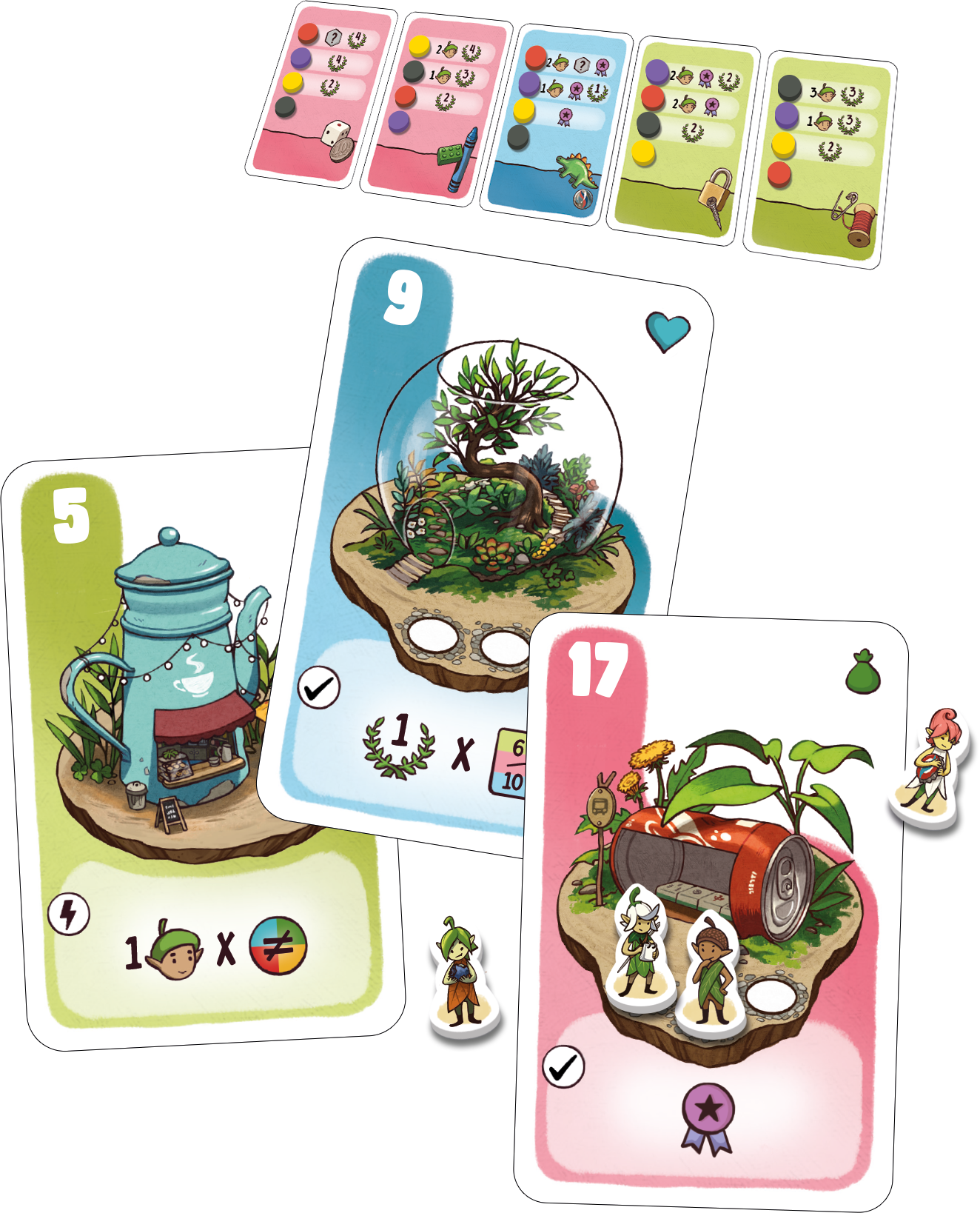 Jeudice - Gigamic - Minikin City - Jeu de Société - Familial